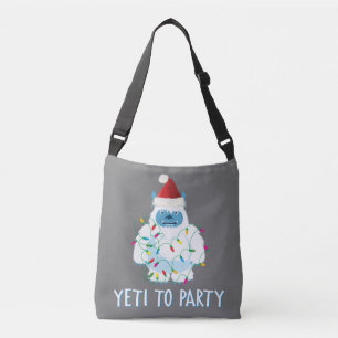 Bolsa Ajustável Yeti Natal Para Camisa T Festa Cute Yeti para Nata