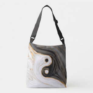 Bolsa Ajustável Yin Yang Liquid Marble