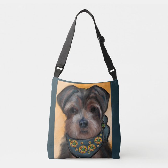 BOLSA AJUSTÁVEL YORKIE POO (Frente)