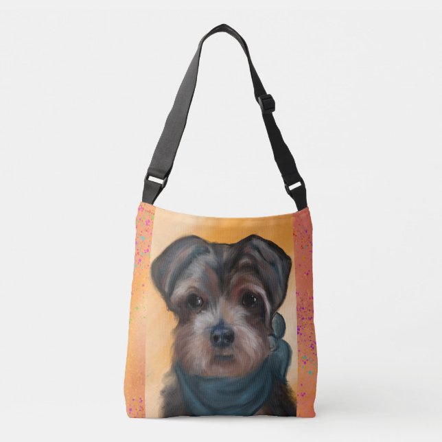 BOLSA AJUSTÁVEL YORKIE POO         (Frente)