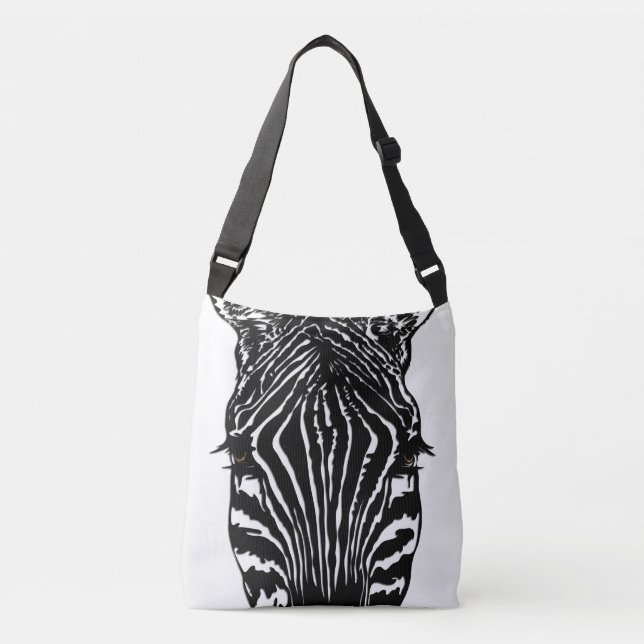 Bolsa Ajustável Zebra Head (Frente)