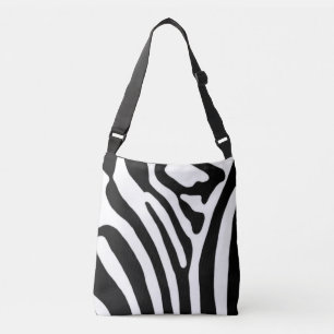 Bolsa Ajustável Zebra ~ Preto e Branco
