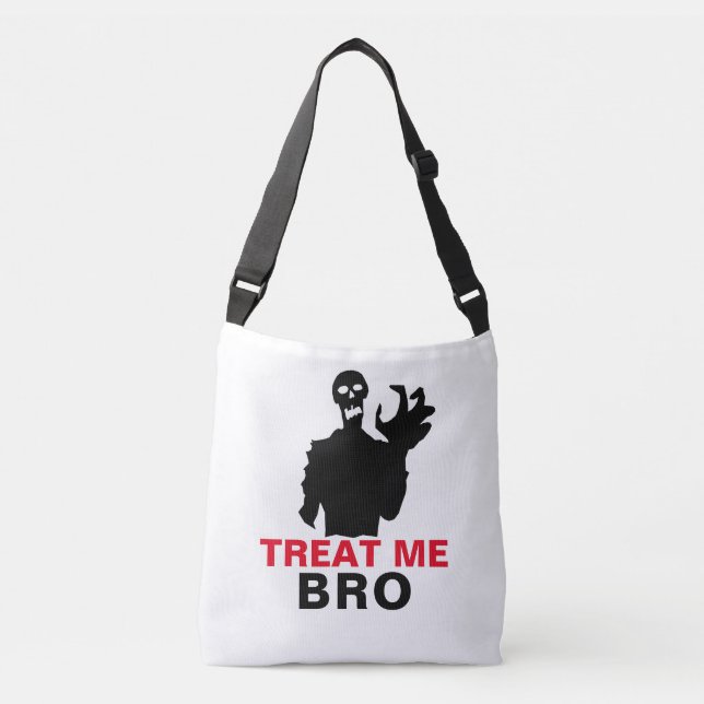 Bolsa Ajustável Zombie trata o meu Dia de as Bruxas engraçado de i (Frente)