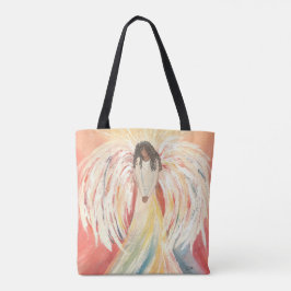 Bolsa Anjo de Oração Tudo-Sobre-Impressão
