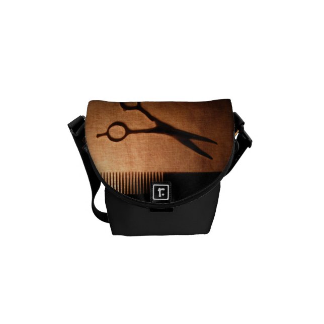 Bolsa Carteiro A bolsa mensageiro da cosmetologia (Frente)