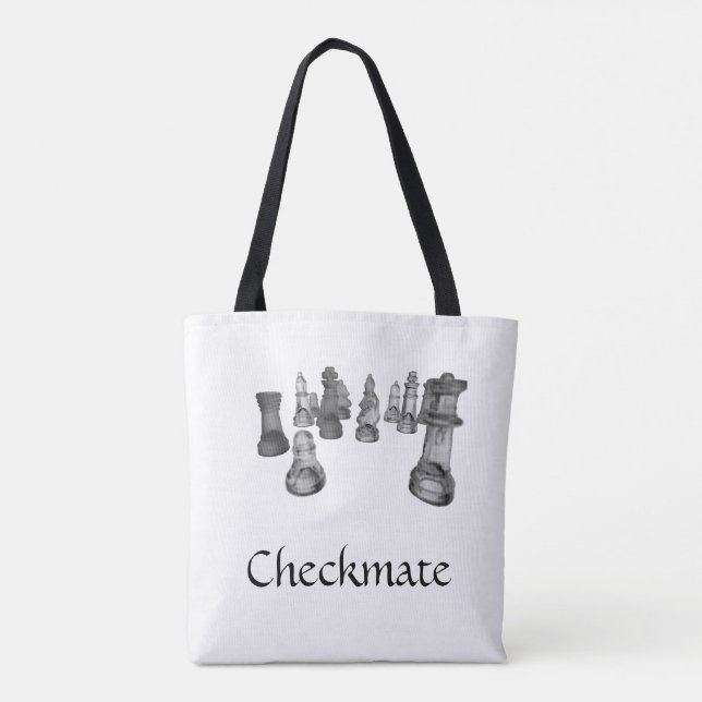 Bolsa com checkmate (Verso)
