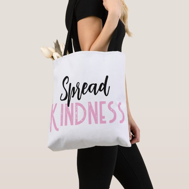 Bolsa Cute Tote Espalhe Bondade (Close Up)