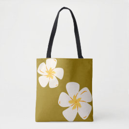 Bolsa da Orquídea Branca Castanha