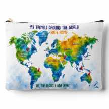 Bolsa de acessórios de viagem personalizada com ma
