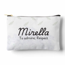 Bolsa de acessórios do Mirella