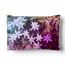 Bolsa de acessórios pequenos da Flor White Star