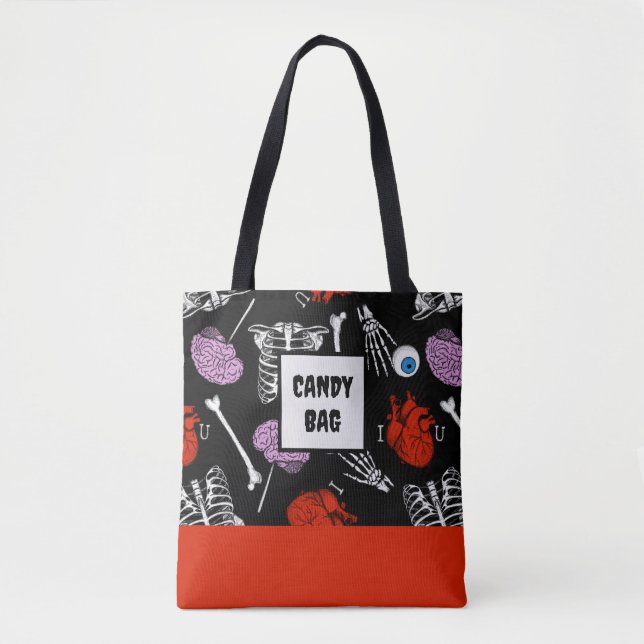Bolsa de Allover Halloween Personalizado (Frente)