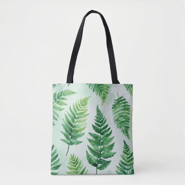 Bolsa de Arte Verde-Tropical (Frente)