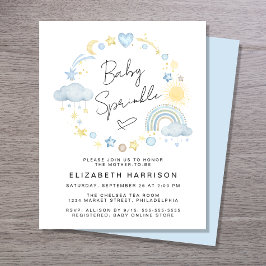 Bolsa de Bebê de Boho Aquarela de Orçamento Convid