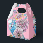 Bolsa de Bonito - Caixa de Favoritos Rosa Rosas<br><div class="desc">Caixas De Favor Do Bolo De Casamento Orçamentário,  Totalmente Personalizáveis. Projetado a partir de uma das minhas pinturas aquáticas.</div>