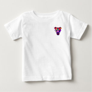 Bolsa de camiseta branca de bebê do cachorro de Al