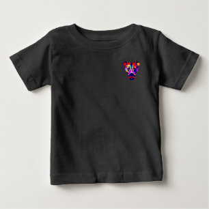 Bolsa de camiseta preta bebê do cachorro de Alexan