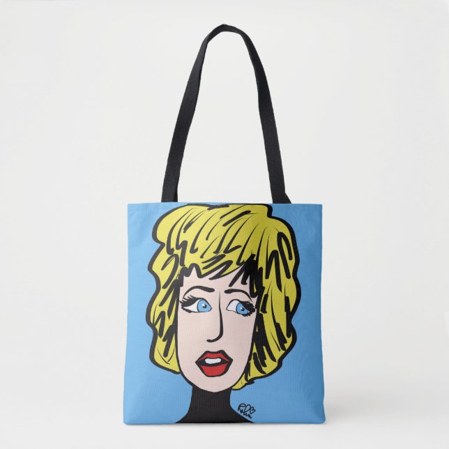 Bolsa de canvas Preocupada (Frente)