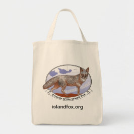 Bolsa de compra de Bolsa de algodão da Ilha Fox co