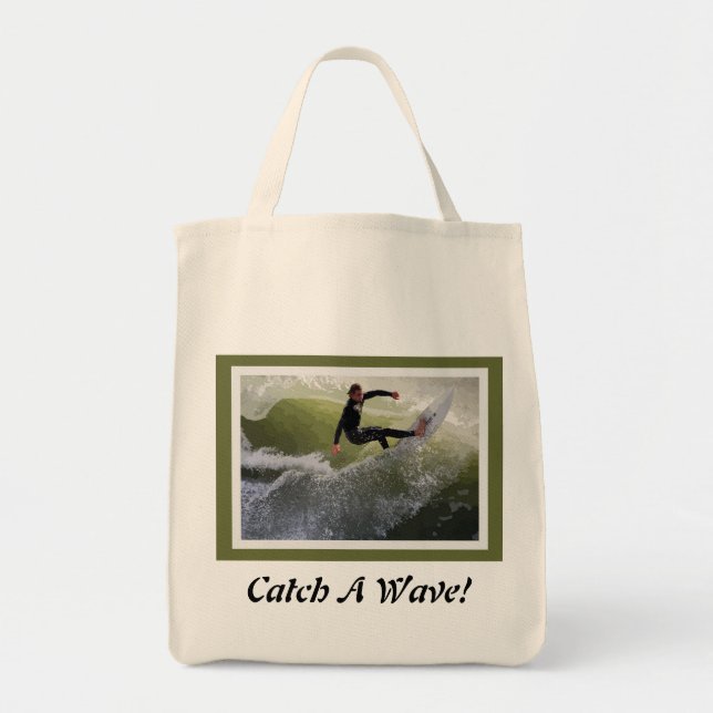 Bolsa de compra de Surfer da Califórnia (Frente)