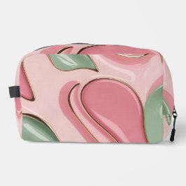 Bolsa de costura cortada impressa em gráfico elega
