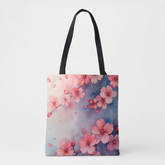 Bolsa de Delícia de Sakura Cor Rosa (Frente)