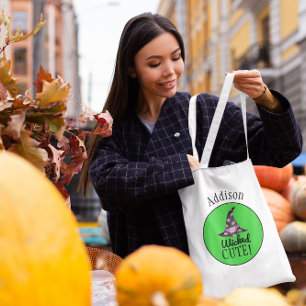 Bolsa de Dia das Bruxas Personalizadas e Bonitas
