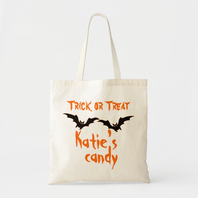 Bolsa de Doença Personalizada do Halloween (Frente)