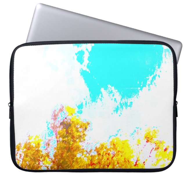 Bolsa de Eletrônicos capa para laptop computador t (Frente)