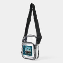 Bolsa de Estádio Transparente Summer Suite Shoegaz