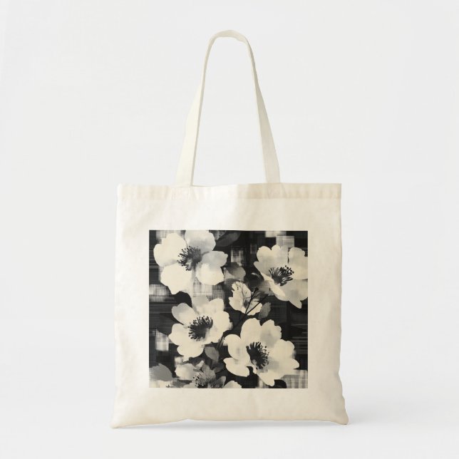 Bolsa de Flor Monocromático Moderno (Frente)
