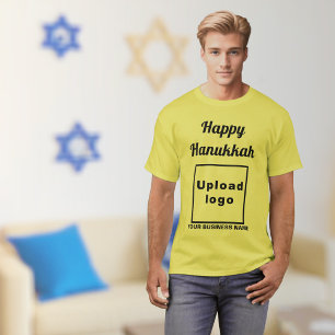 Bolsa de Hanukkah Saudação em Camisa Amarela