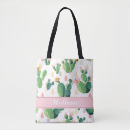 Bolsa de Impressão de Cactus Personalizado