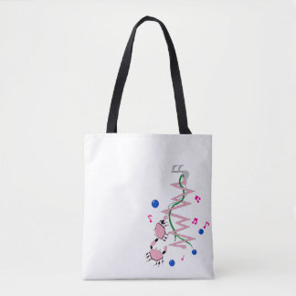 Bolsa de Impressão de queda de fundo de coral, Bol