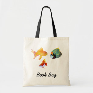 Bolsa de livros Tropical Koi