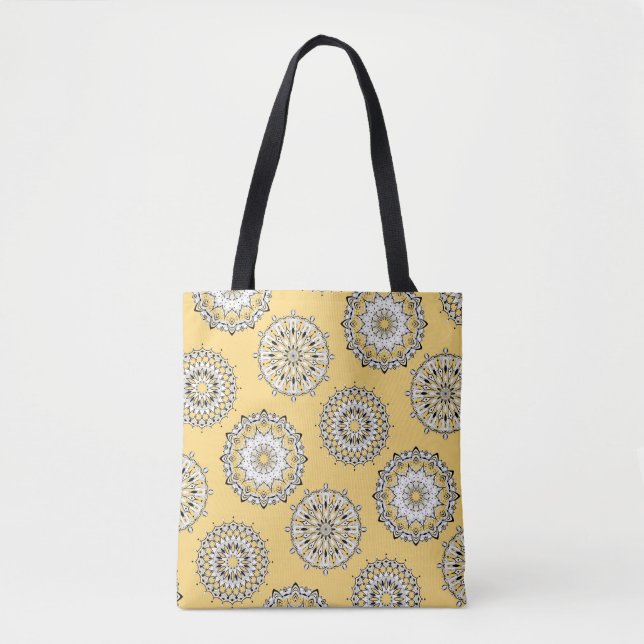 Bolsa de Mandalas Amarelo (Frente)