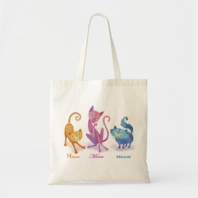 Bolsa de mão 3 Gatos (Frente)