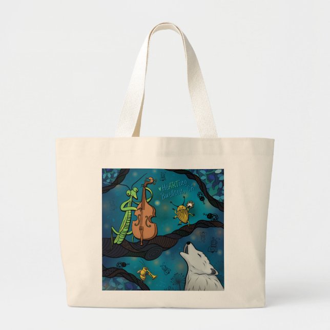 Bolsa de mão - A banda da floresta  (Frente)