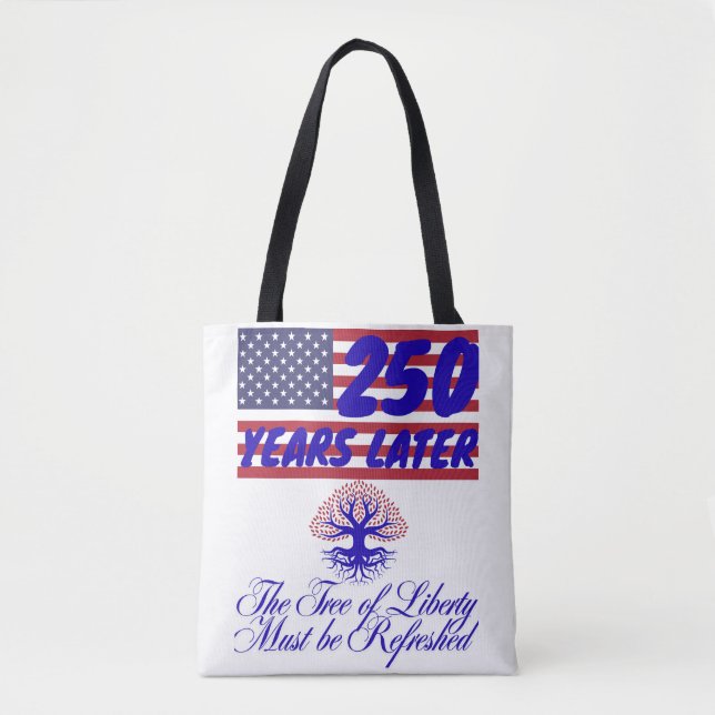 Bolsa de mão Árvore da Liberdade (Frente)