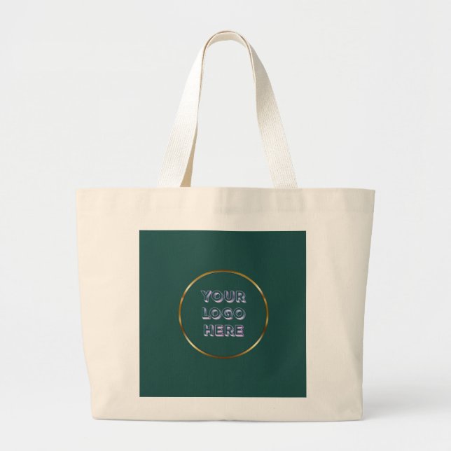 Bolsa de mão básica personalizada para negócios (Frente)