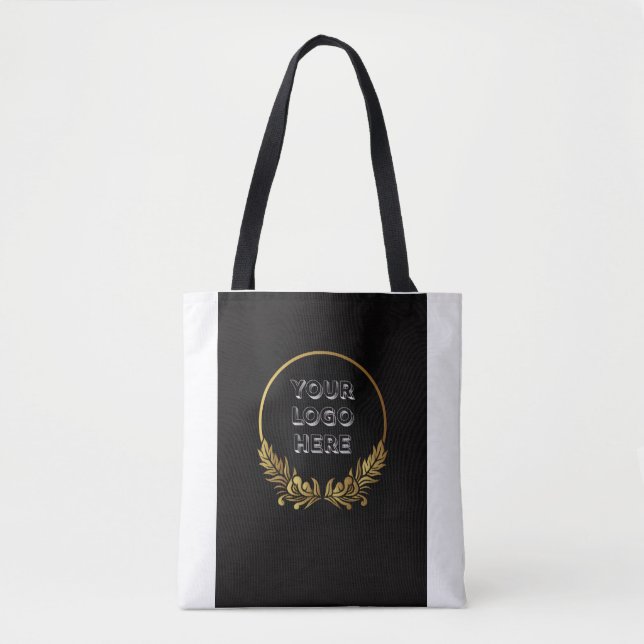 Bolsa de mão básica personalizada para negócios co (Frente)