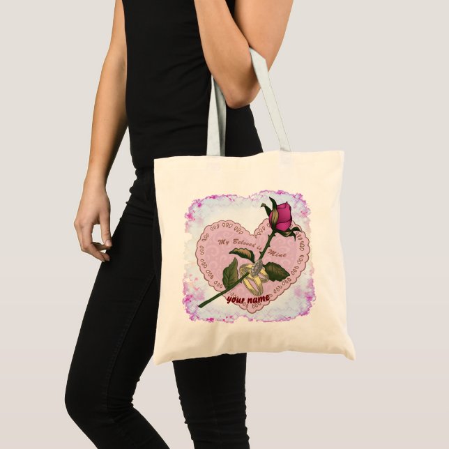 Bolsa de mão Beloved Mine Rose (Frente (produto))
