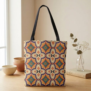 Bolsa de mão Boho Folk Art