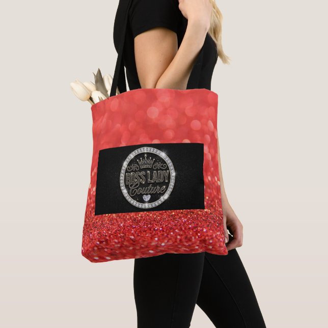 Bolsa de mão Boss Lady Couture Diamonds All-Over-P (Close Up)
