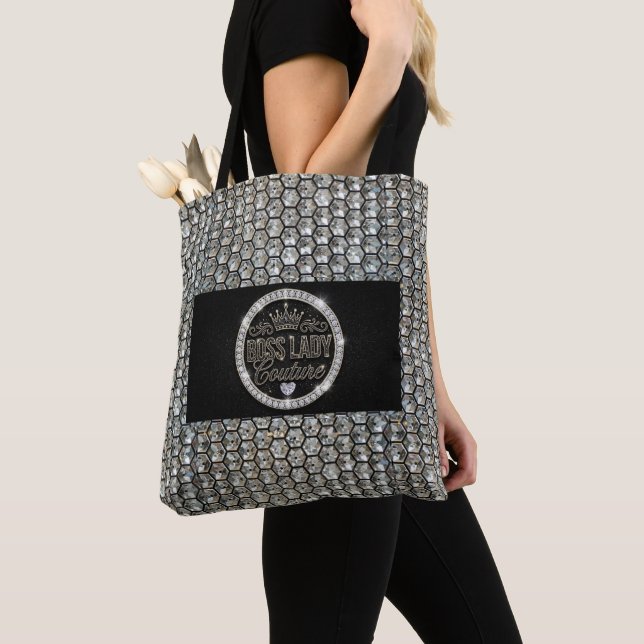 Bolsa de mão Boss Lady Couture Diamonds All-Over-P (Close Up)