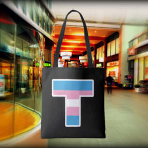 Bolsa de mão Capital do Orgulho Trans T