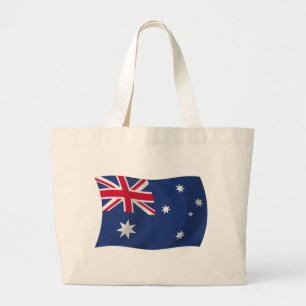 Bolsa de mão com a bandeira da Austrália