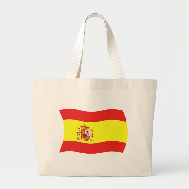 Bolsa de mão com a bandeira da Espanha (Frente)