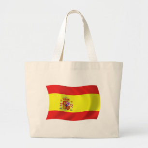 Bolsa de mão com a bandeira da Espanha