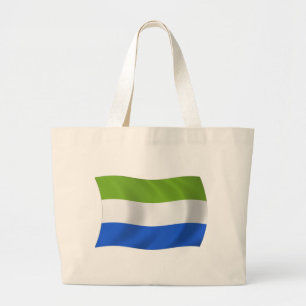 Bolsa de mão com a bandeira da Serra Leoa